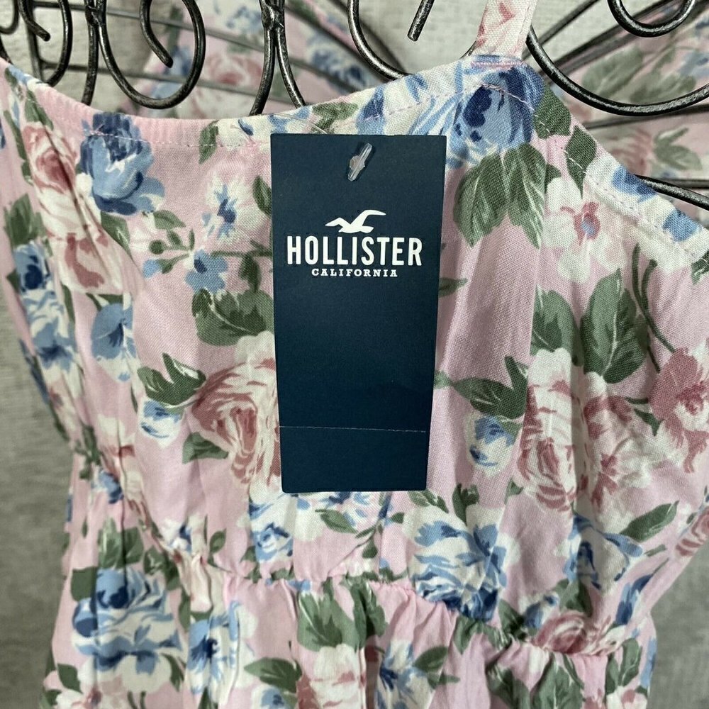 NWT Hollister floral cami with ruffle hem size S - Picture 5 of 6